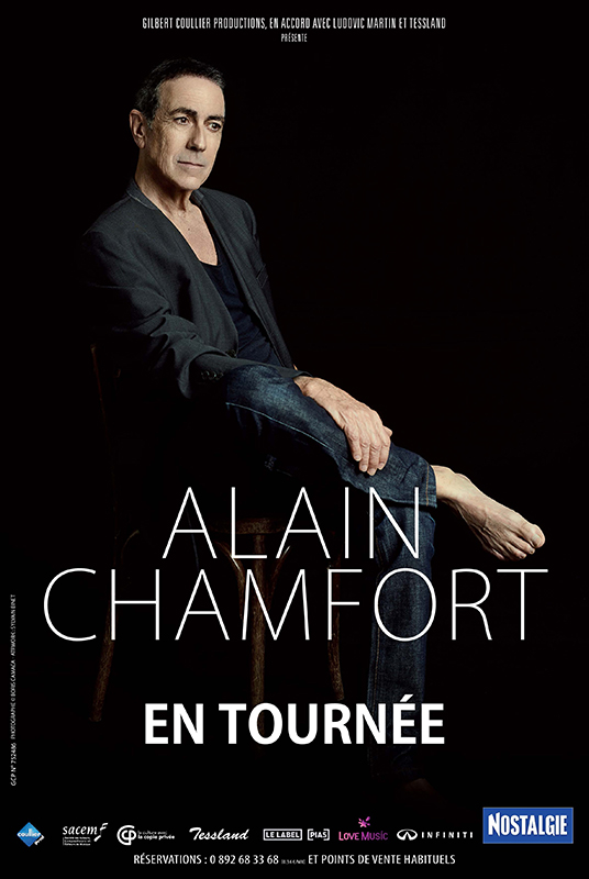 Affiche Alain Chamfort tournée