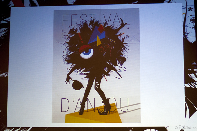 Affiche festival d'Anjou 2016